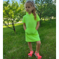 Платье детское для девочки  ( ПЛ-07 фуликра рябчик )